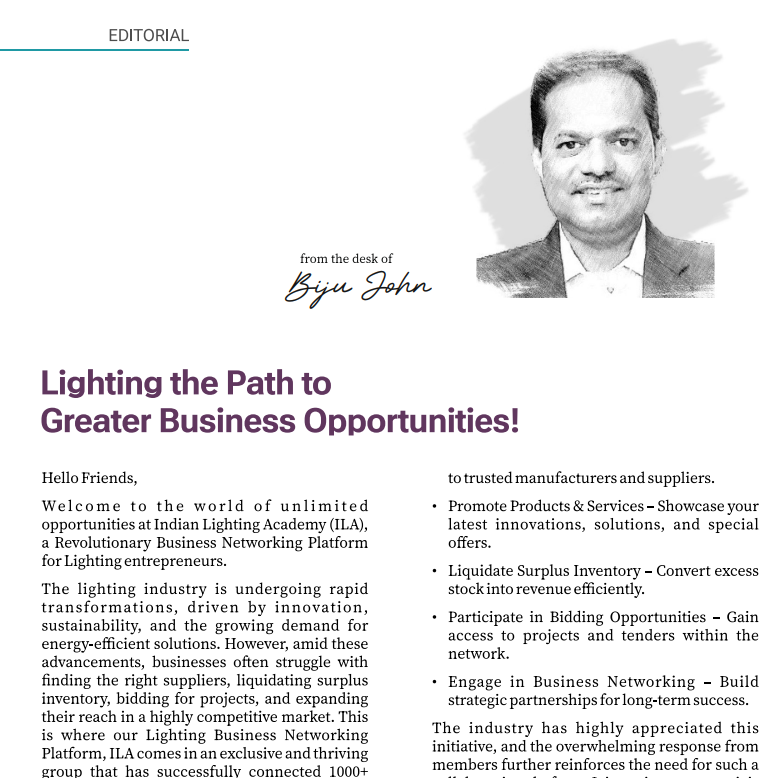 Lighting the Path to Greater Business Opportunities
